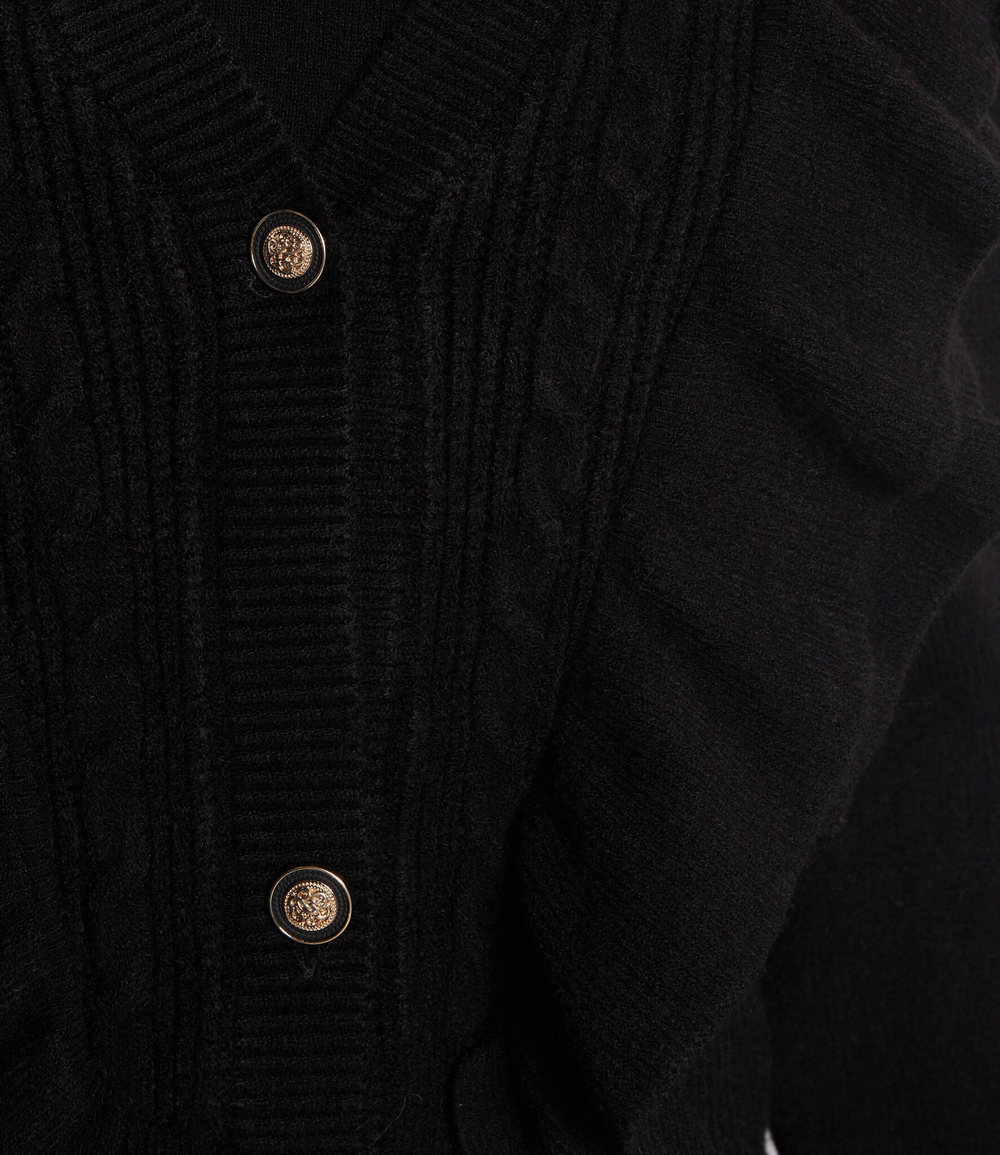 кардиган + блузка Silvian Heach - черный(CVA22089TW)