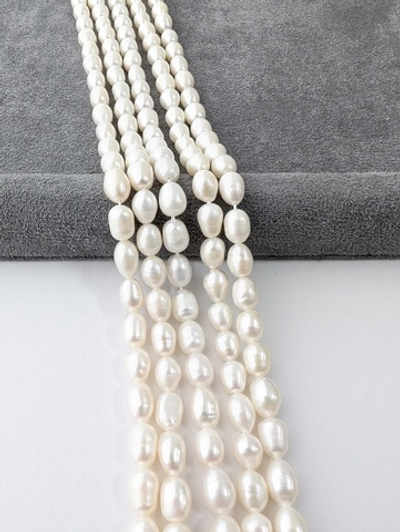 Жемчуг натуральный 5.4-5.9мм