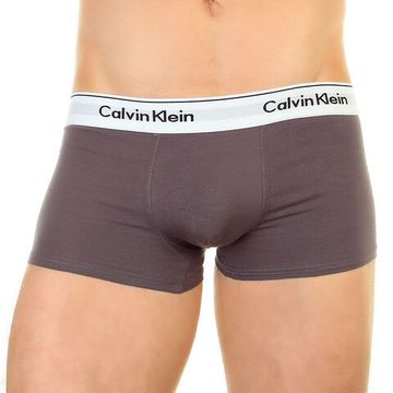 Мужские трусы боксеры темно-серые Calvin Klein CK00052