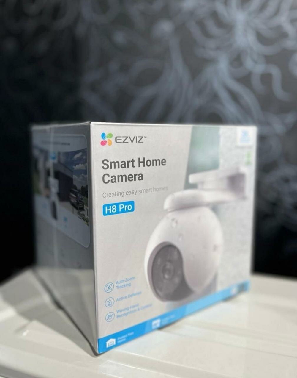 EZVIZ H8 Pro 5 МП поворотная Wi-Fi камера c распознаванием людей и авто.