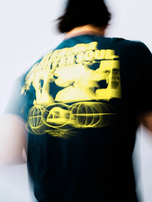 Футболка MANTO FIGHTER SOUL темно-синяя