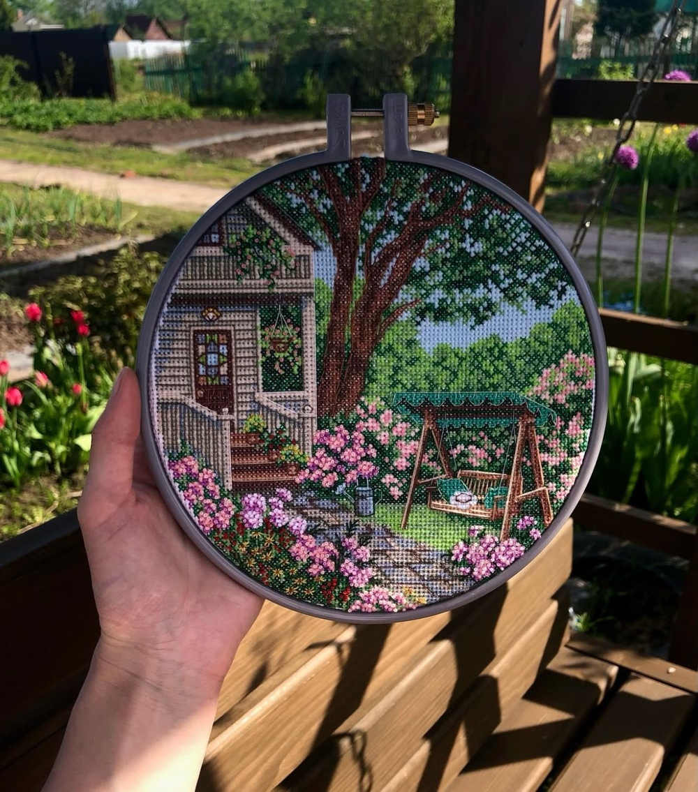 Набор для вышивания крестом Искусница "Искусное лето"