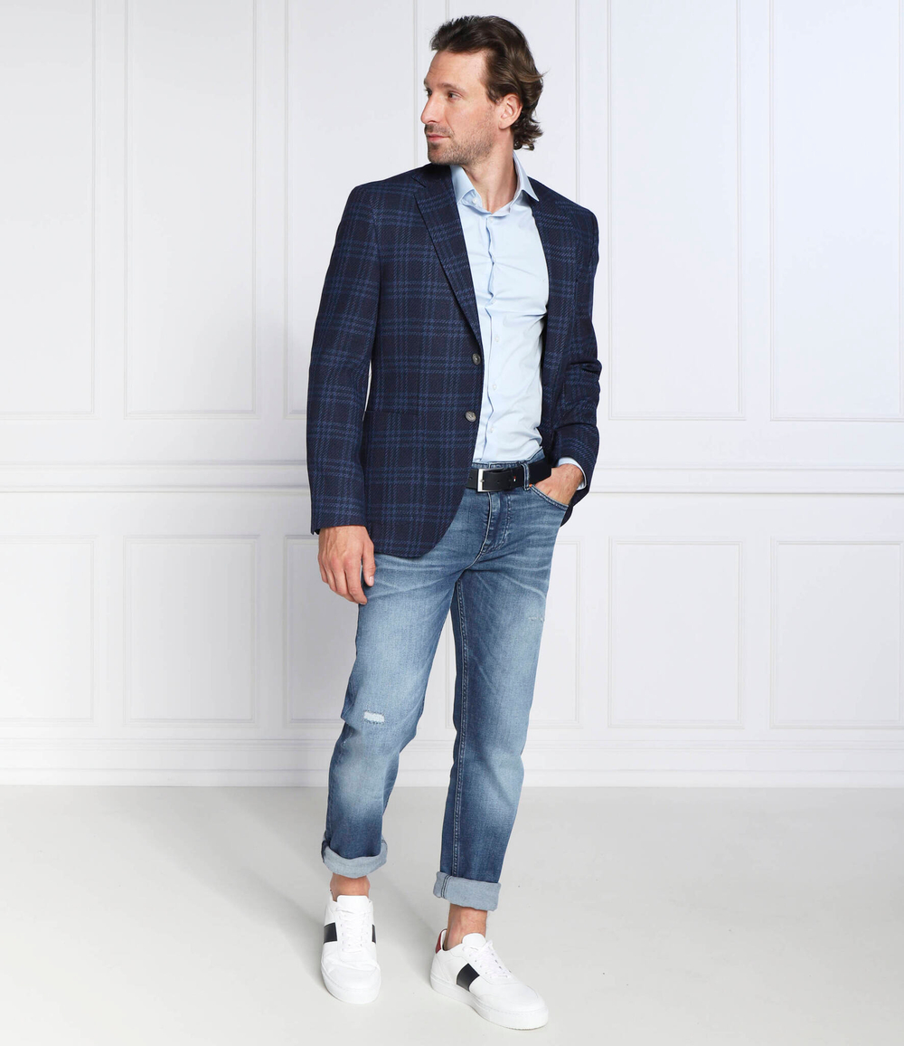 рубашка Calvin Klein - голубой(K10K108229)