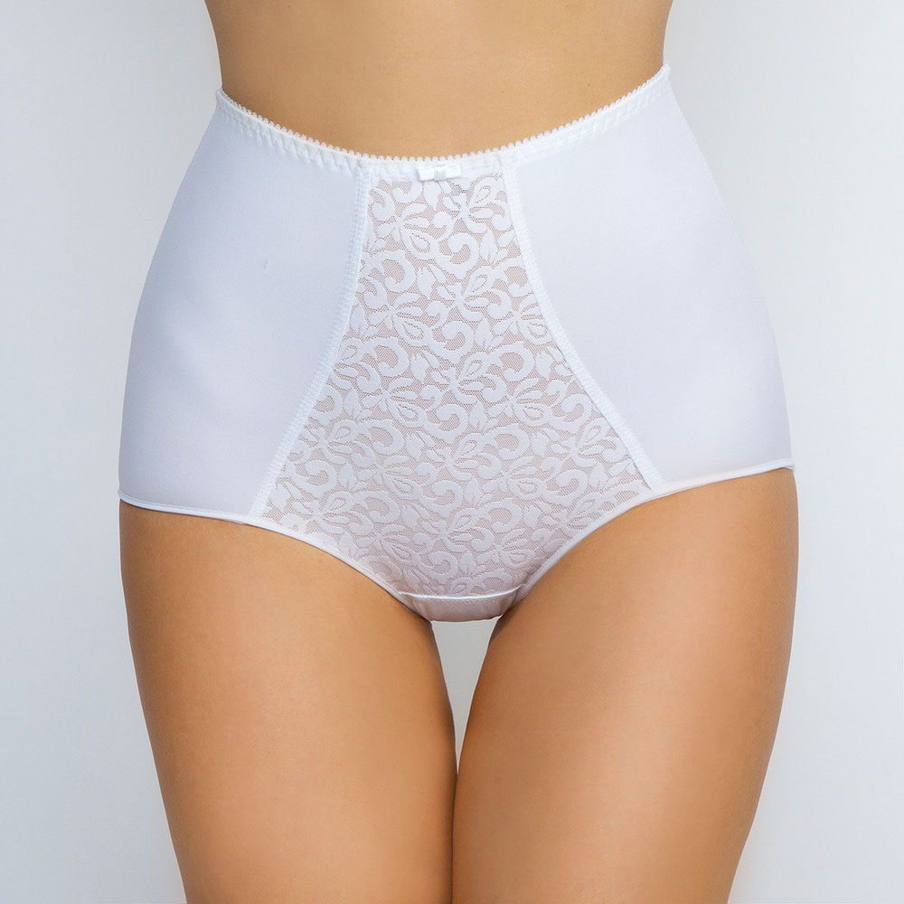 Трусы-макси с легким моделирующим эффектом (Размер: 54) (Цвет: белый)
