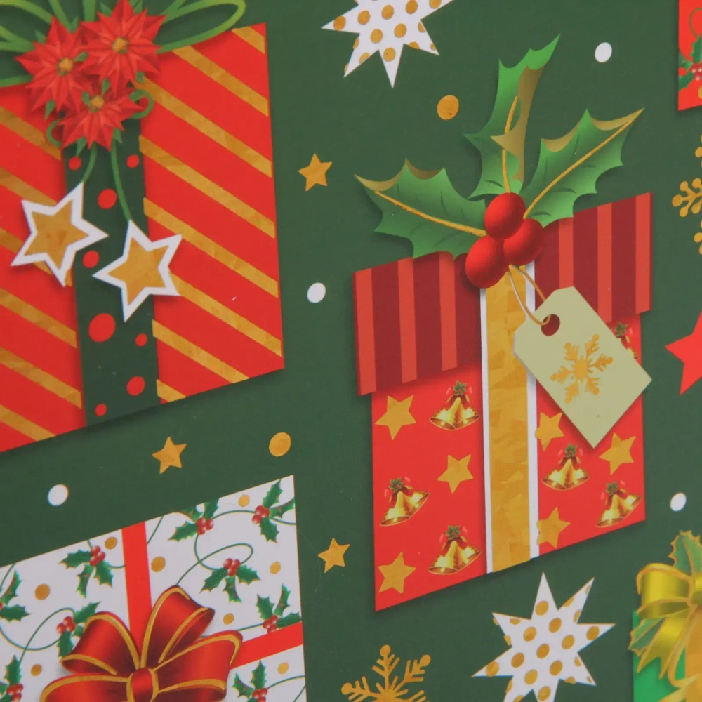 Коробка подарочная «Новогодние подарки» 33*23,5*9 см