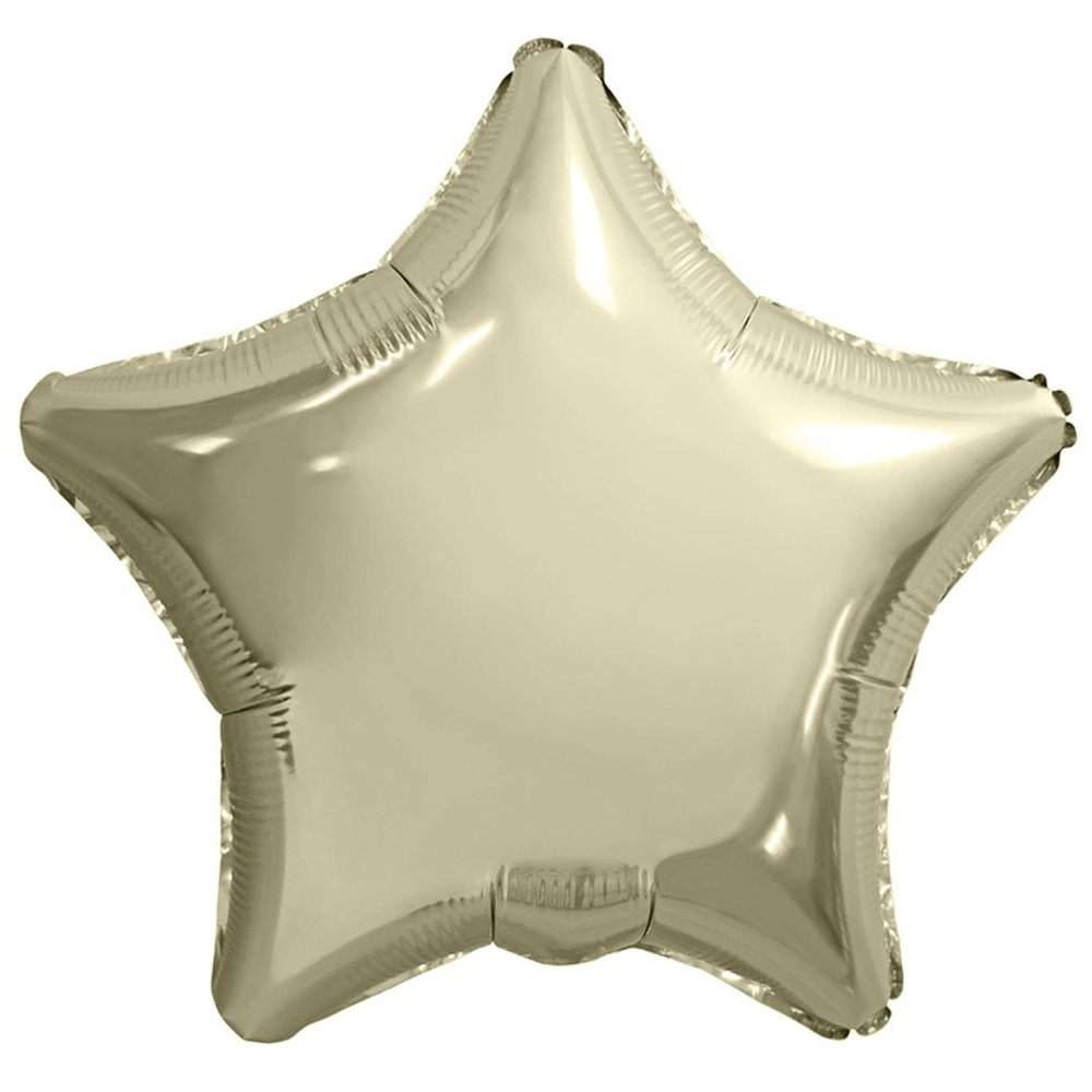 Шар фольгированный Звезда 46 см (Золотой)