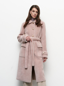 Шуба чебурашка тедди пальто, SilverFox (арт. S1112rm011bz)