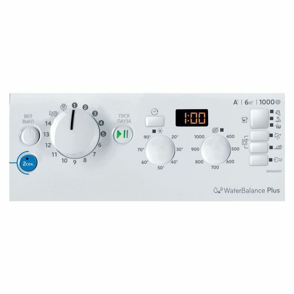 Стиральная машина Indesit BWSD 61051 1