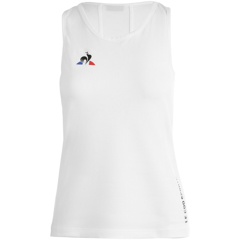 Топ теннисный Le Coq Sportif D_bardeur No.4 W - White