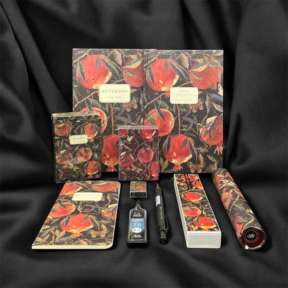 Подарочный набор коллеге «Модный офис — Сочный Гранат»