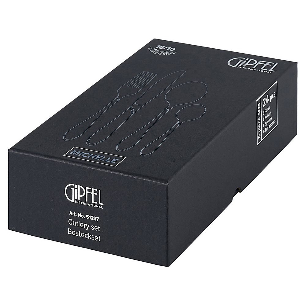 Набор столовых приборов Gipfel Michelle 51237 24 предмета