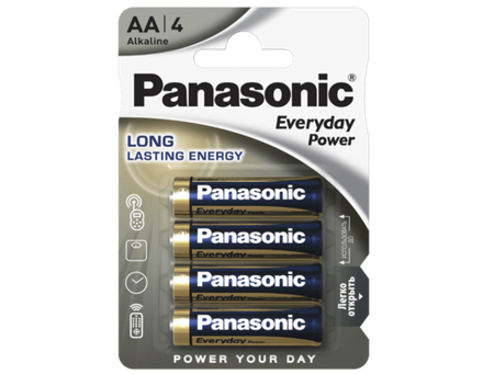 Батарейки Panasonic Everyday Power AA щелочные 4 шт