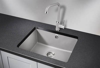 Granula 5551, АЛЮМИНИУМ, кухонная мойка, кварц