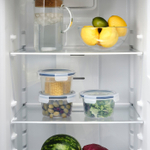 Набор пищевых контейнеров с крышкой IKEA 365+, Пластик, Круглый, 750 мл, 3 шт