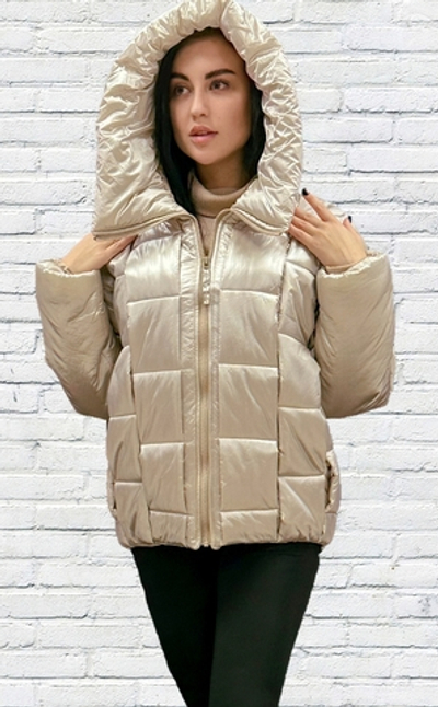 Пуховик с наполнителем микрогель