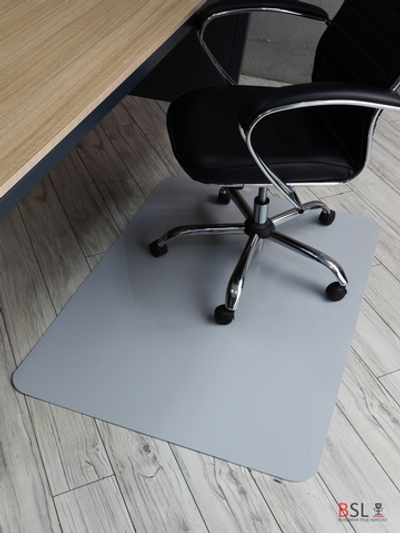 Защитный коврик под кресло серый 1,2 мм