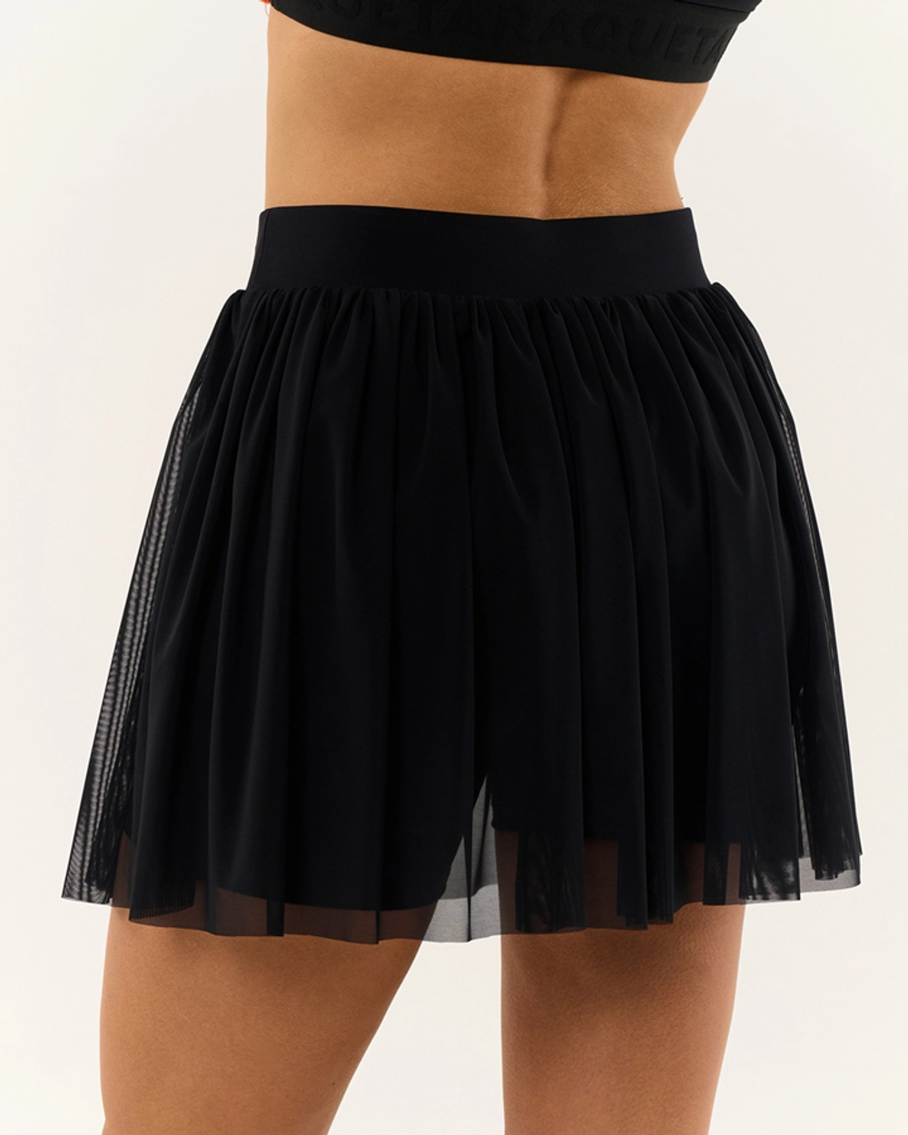 ОДЕЖДА ДЛЯ ТЕННИСА Женская, Юбка RAQUETA BLACK SWAN .