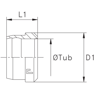 Кольцо R DL/DS12 (нерж.)