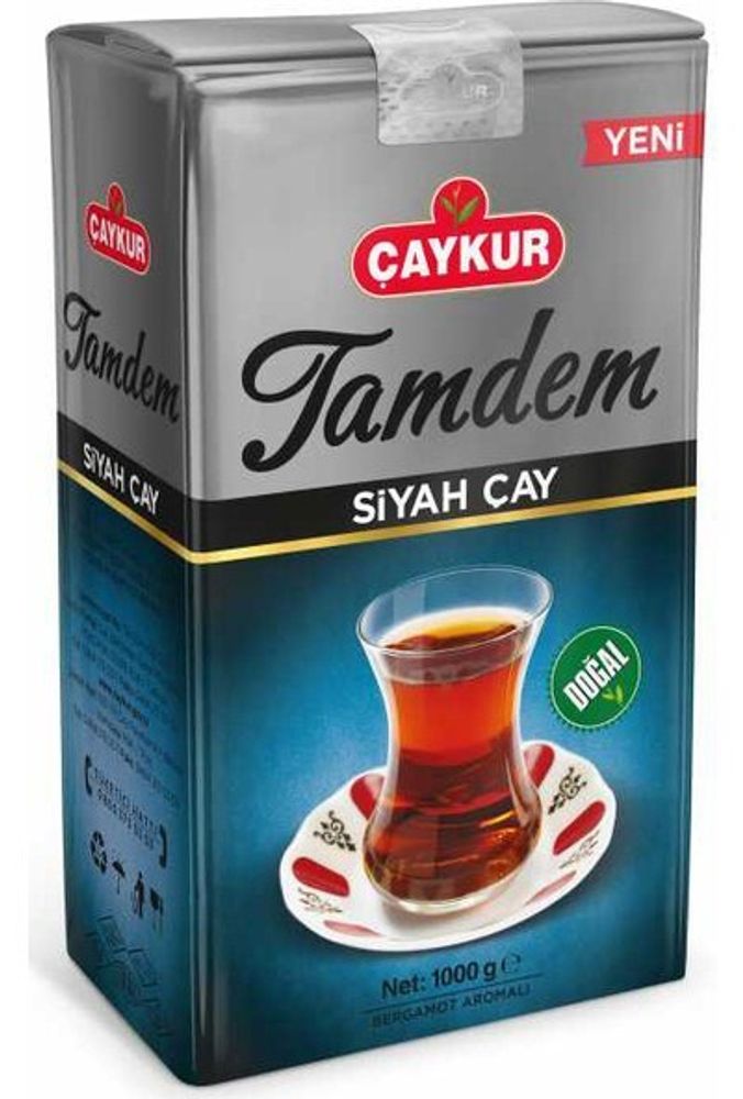 Чай черный Caykur Tandem с бергамотом 1000 г