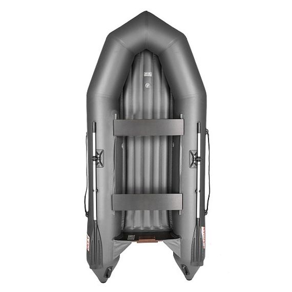 Лодка Тонар Капитан A330 (надувное дно) серый
