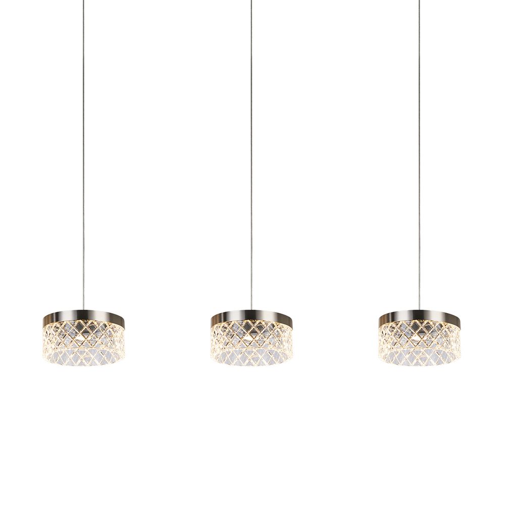 Подвесной светильник MD21020075-3B satin nickel