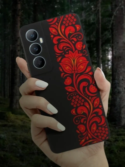 Чехол на Realme C65 с принтом