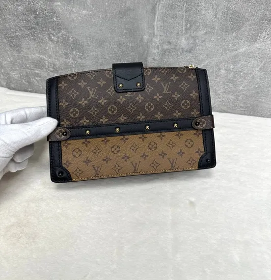 Клатч Louis Vuitton Trunk коричневый