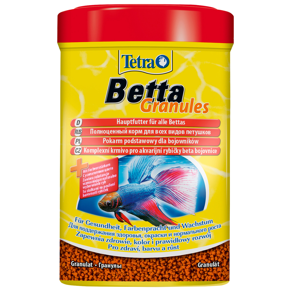 TetraBetta Granules корм для рыб петушков в гранулах 5гр