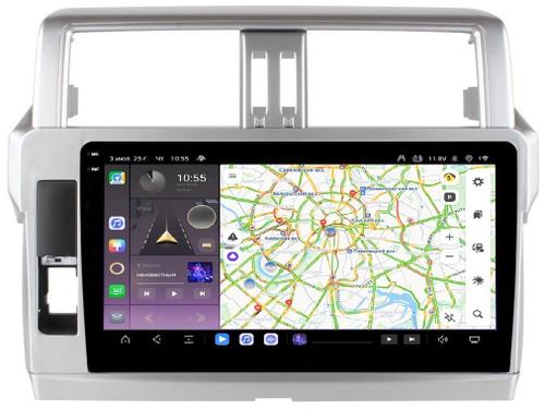 Магнитола для Toyota Land Cruiser Prado 150 2014-2017 - Kuberg OL-1614 QLed+2K, Android 13, Быстрейшая, CarPlay, 4G SIM-слот