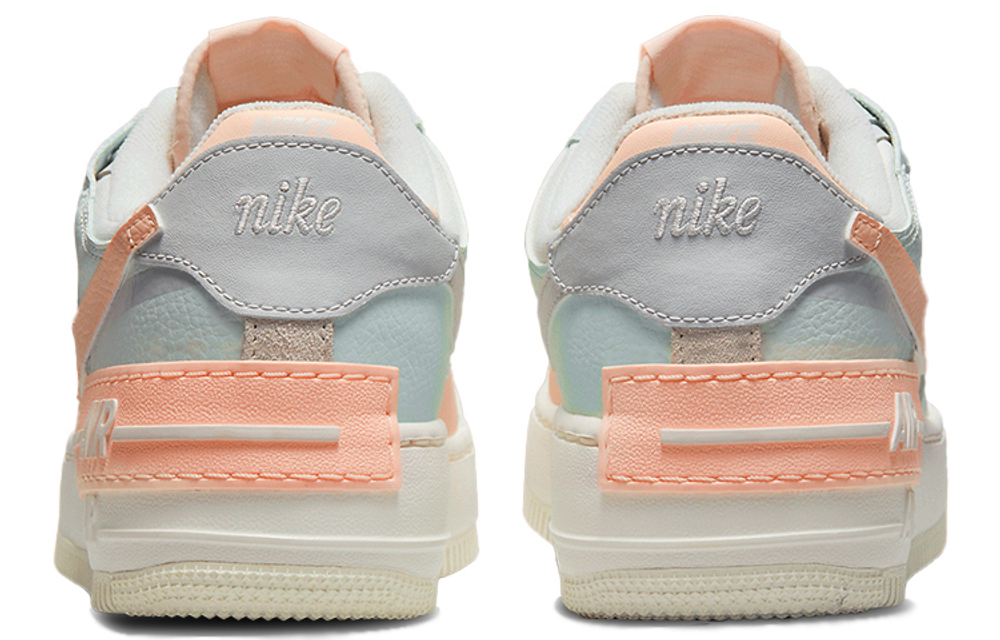 Nike Air Force 1 Low Shadow wear-resistant non-slip low-top sneakers women's light blue powder