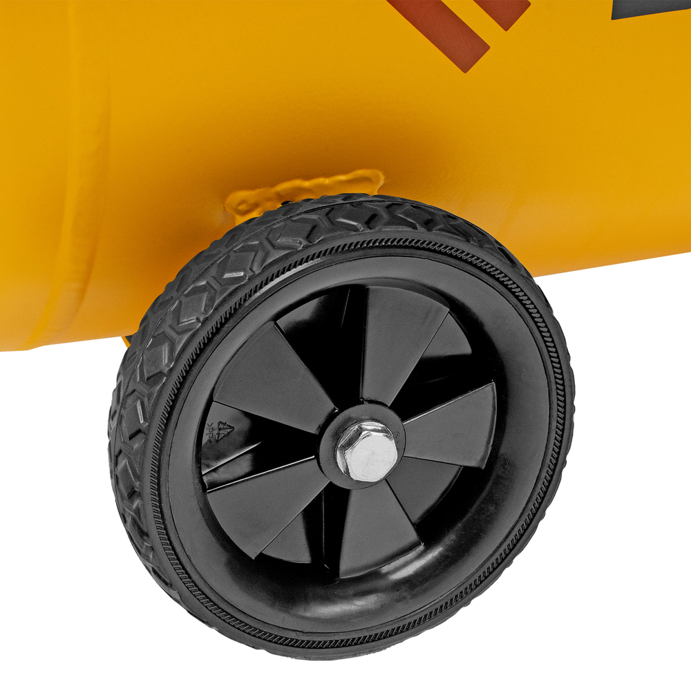 Компрессор безмасляный, малошумный DLS 2200/50, 2200 Вт, 2x1100, 50 л, 380 л/мин Denzel