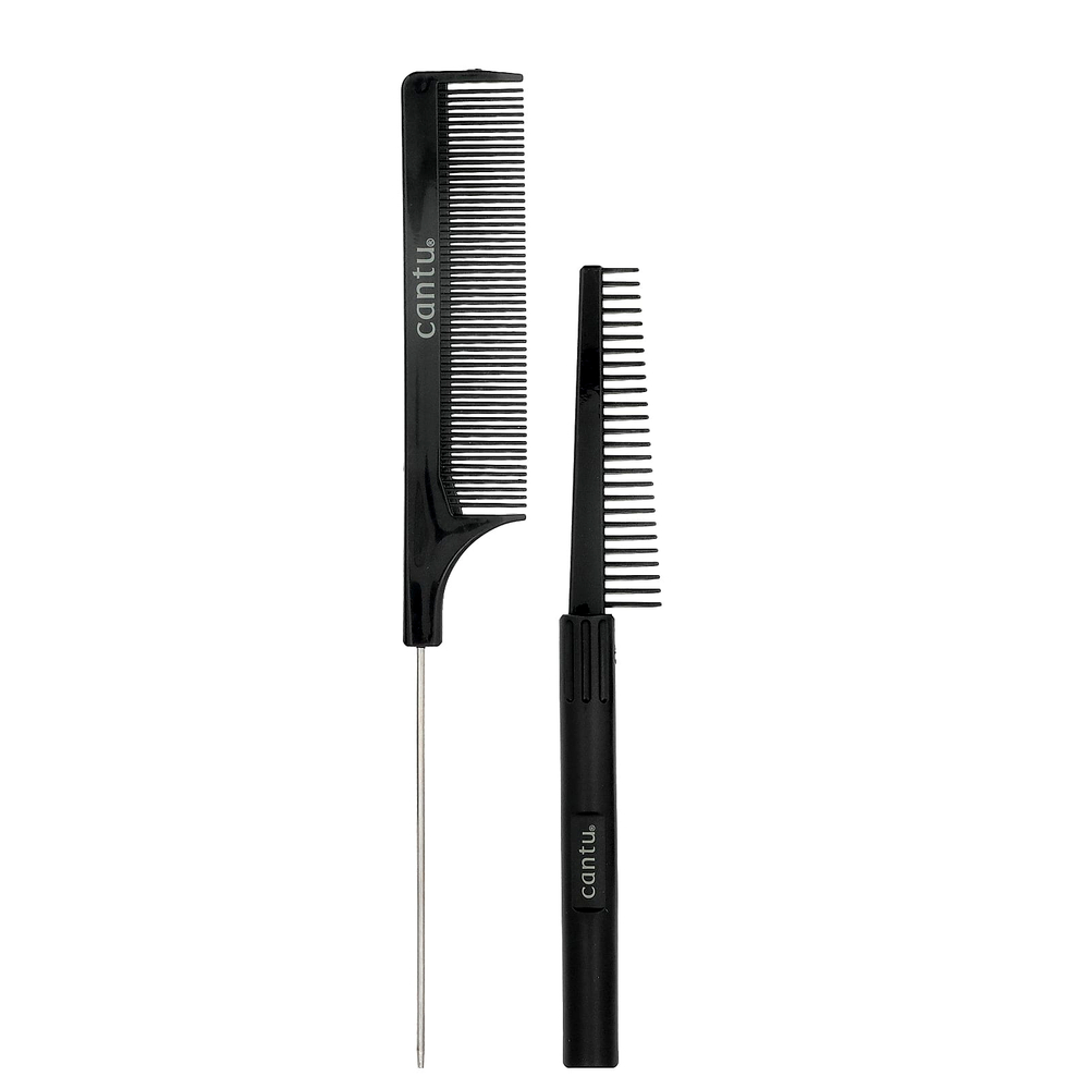 Cantu, Part & Twist, набор спиральных расчесок, 2 шт.