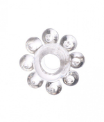 Эрекционное прозрачное кольцо на пенис "Цветок" (Цвет: прозрачный)