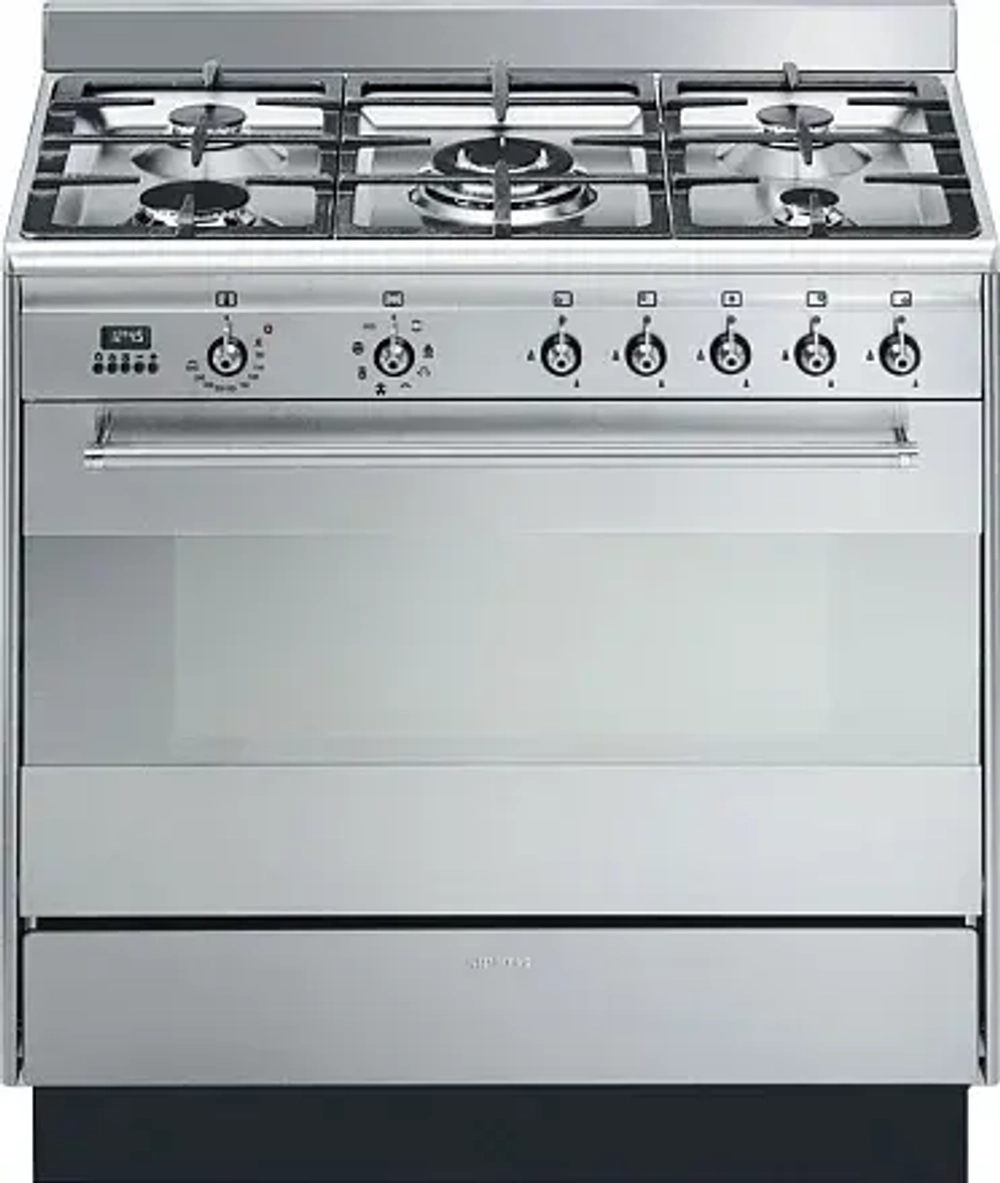 Варочный центр Smeg SUK91MFX9 (комбинированный)