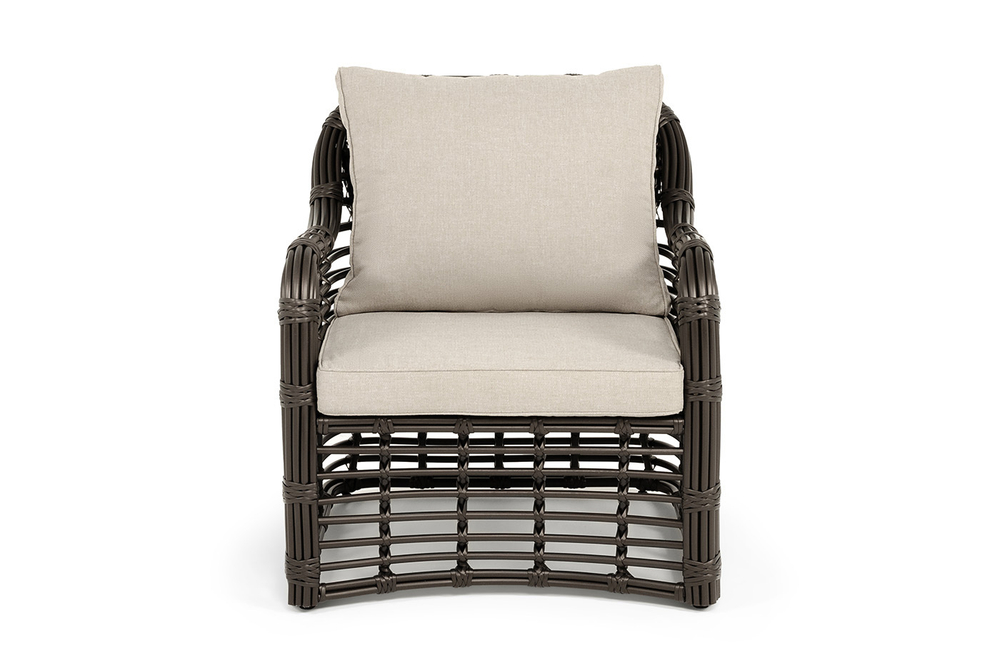 "Ницца" кресло из искусственного ротанга, цвет бронзовый