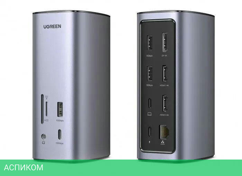 Док-станция Ugreen CM555-90325 (90325)