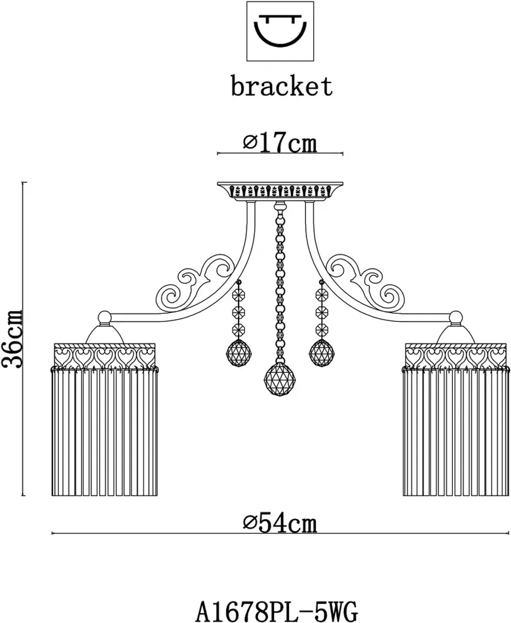Потолочная люстра Arte Lamp