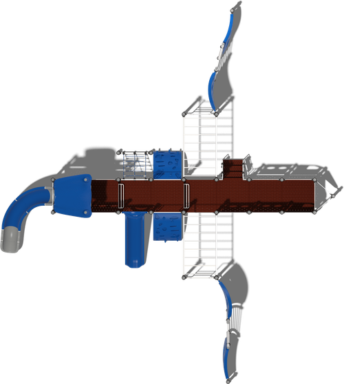 Детский городок Добролёт (паттерн Транспорт России)