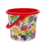 Ведро пластиковое 5л. "Фруктовое настроение. Тиснение"