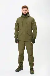 Костюм для активного отдыха прямого кроя (куртка+брюки) Горка 5 ТОРНАДО, Песок