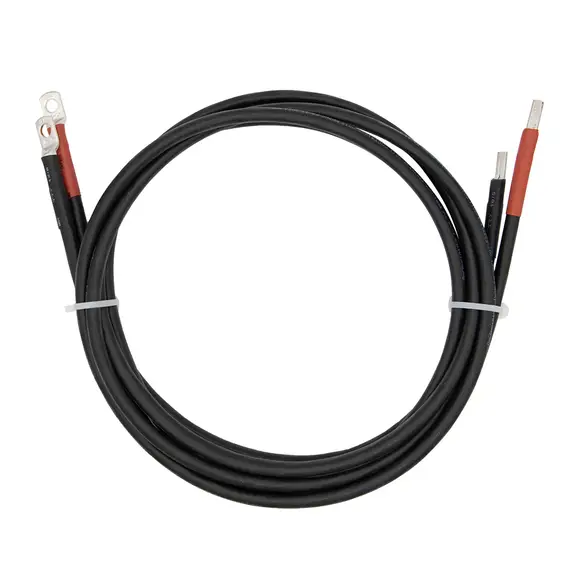 Силовой кабель для подключения контроллера заряда к АКБ, Сечение 16 мм. Длина 1.5 метра