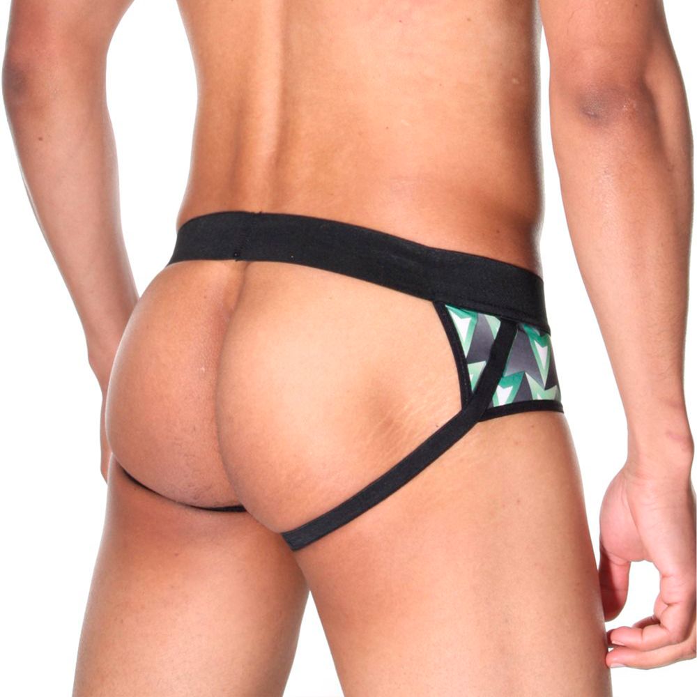 Мужские трусы джоки серые с принтом Cosmos Colors CP50_PBG