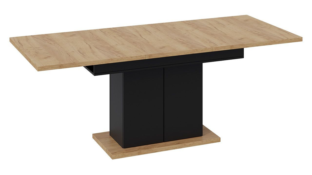 Стол кухонный обеденный раздвижной Белый, Дюна_32, 85х150,4х77 см