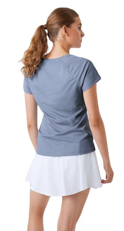 Женская теннисная футболка Björn Borg Ace T-shirt - dusty blue