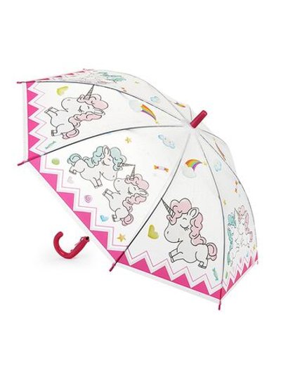 Зонт детский Милые единорожки (50см.), цвет розовый 00-3893