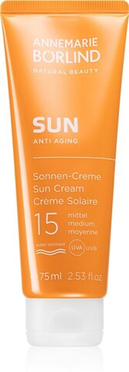 ANNEMARIE BÖRLIND SUN ANTI-AGING - Антивозрастной солнцезащитный крем /  SPF 15 75  ml  / GTIN 4011061007729