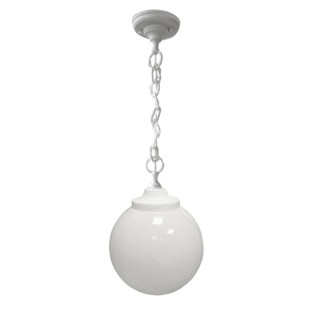 Cветильник потолочный ЭРА НСБ 01-60-251 шар опаловый подвесной на шнуре IP40 Е27 max 60 Вт d250mm | Подвесные светильники