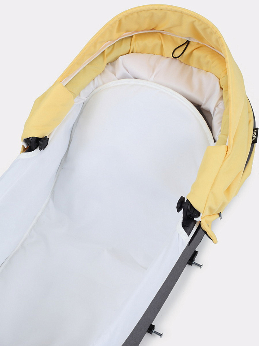 Детская коляска для двойни Rant Dream Duo 2 в 1 07 серый-желтый