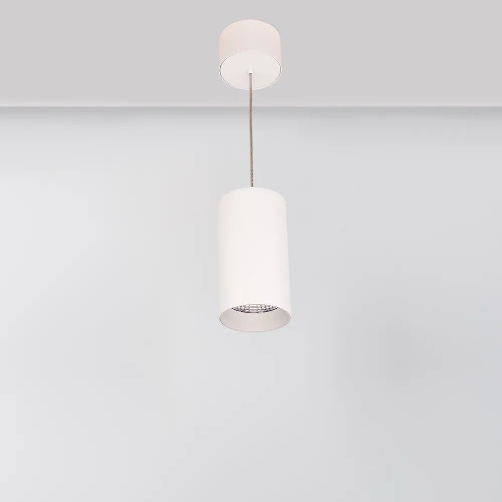 Светильник подвесной SP-POLO-R85-2-15W Day White 40deg (White, White Ring) (Arlight, IP20 Металл, 3 года) 022948