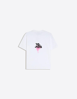 BERSHKA Футболка с коротким рукавом «Tom & Jerry», белый